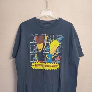 Beavis and Butthead Rockin Out on MTV T-SHIRT